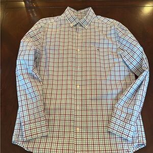 Vineyard Vines Men’s Plaid Button-Down Shirt - Blue & Purple